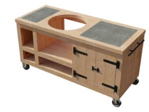 Bouwtekening BBQ tafel Smokey Douglas Extra