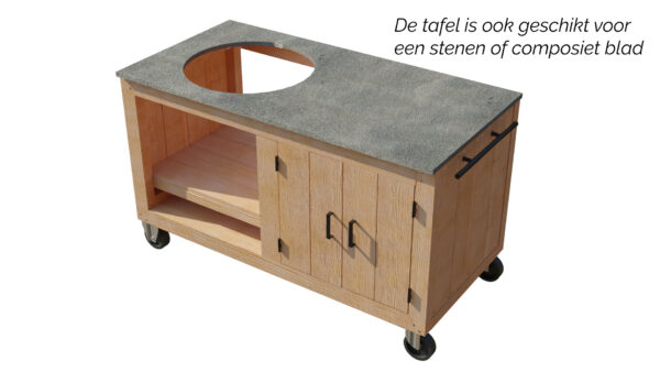 Bouwtekening BBQ tafel Joe Douglas - Afbeelding 5