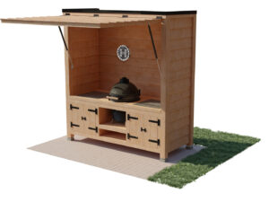 Bouwtekening BBQ Buitenkeuken Smokey Groot