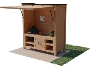 Bouwtekening BBQ Buitenkeuken Joe Duo